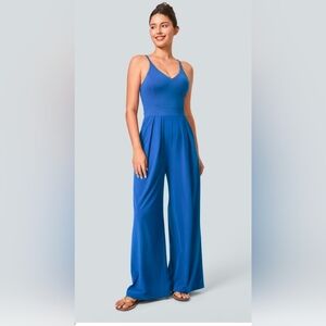 HALARA Vibrant Blue Women's Jumpsuit